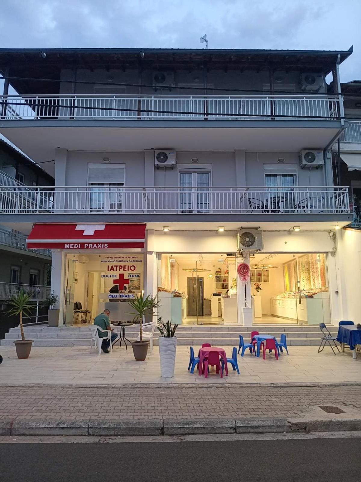Oasis Blue Inn Leptokarya  Exterior foto
